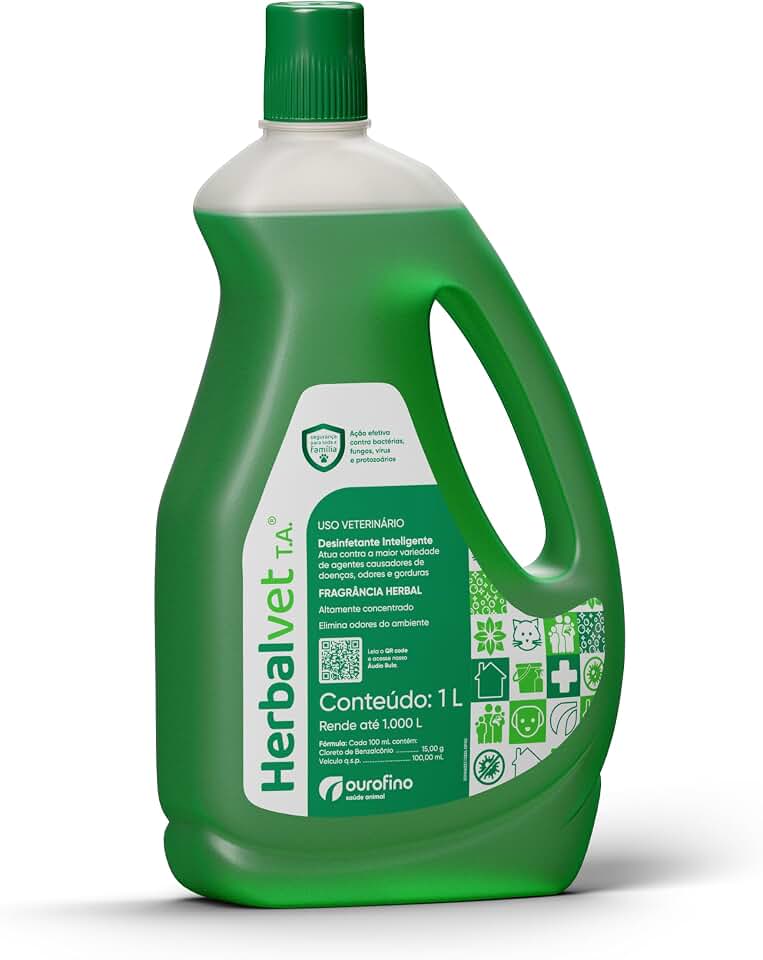 Desinfetante Herbalvet T.A. Ourofino 1 L