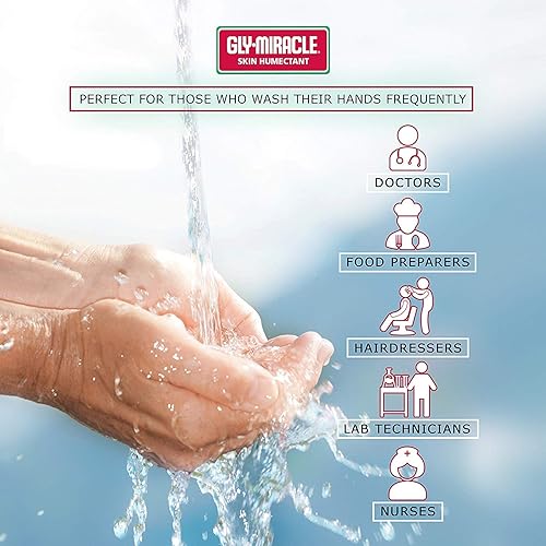 Miniatura 6 de GLY MIRACLE Laboring Hands Crema corporal hidratante de 4 onzas, humectante de piel no grasa para piel, manos, cuerpo y pies extremadamente secos,