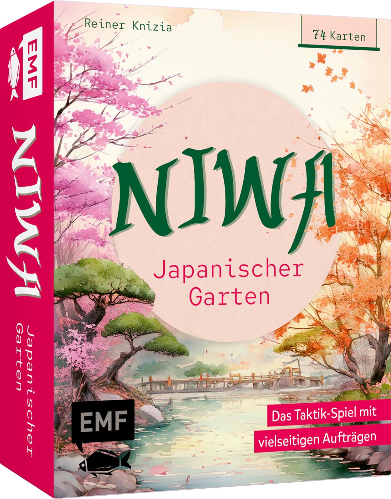 Edition Michael Fischer Card Game: Niwa - Japanese Garden: The Tactics Game with Versatile Missions For 2-6 People Aged 8 Years and Up