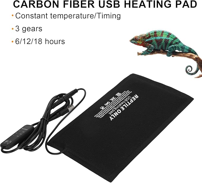 Almohadilla Calefactora para Reptiles, 85x45x15cm, Control de Temperatura miniatura 2