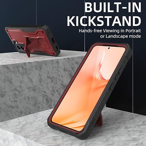 Miniatura 48 de DUOPAL Funda para Samsung Galaxy S22 Ultra 5G (no es compatible con teléfonos no Plus o Plus), protección de grado militar a prueba de golpes, Negro