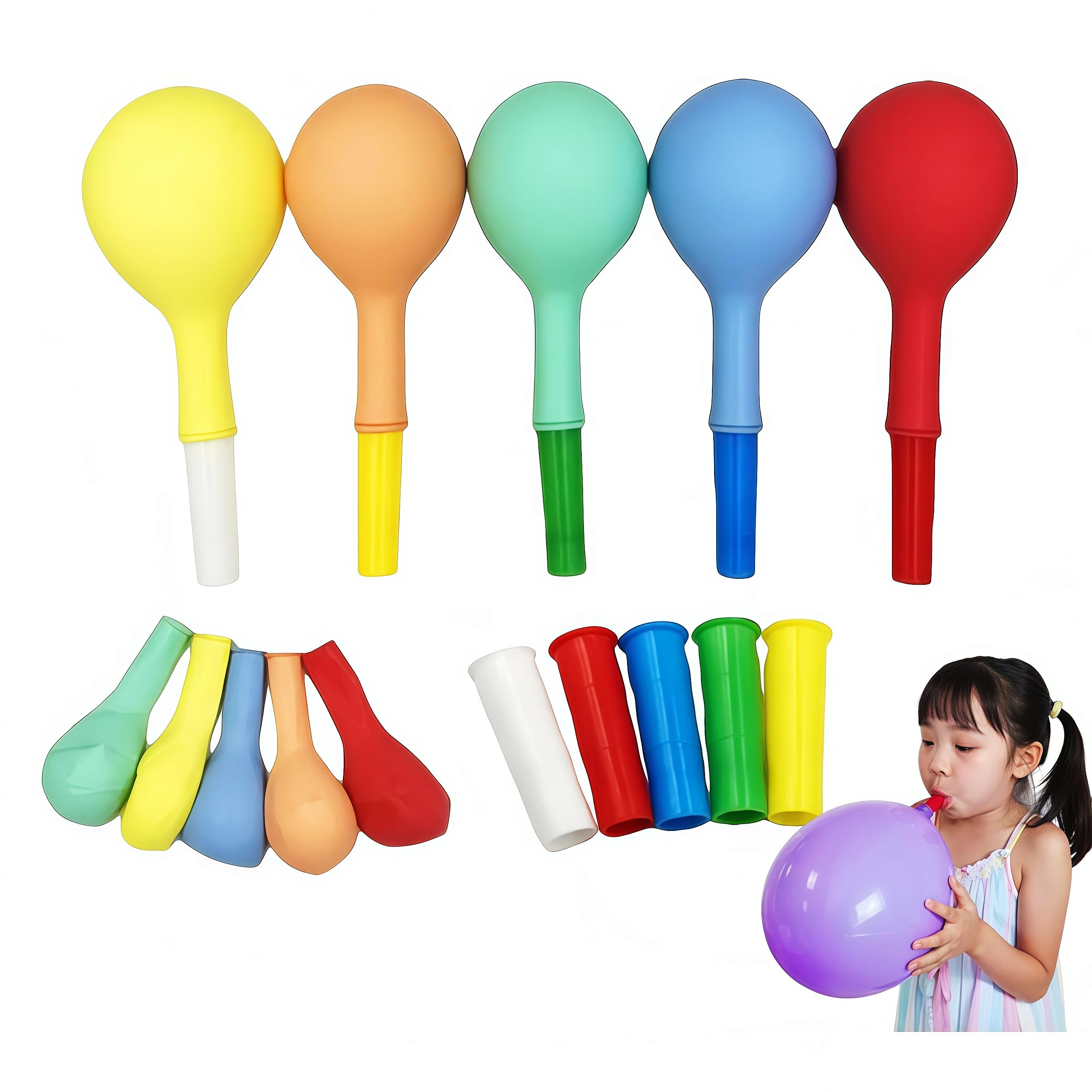 Amazon | 呼吸筋トレーニングバルーン 肺活量鍛える風船トレーニング