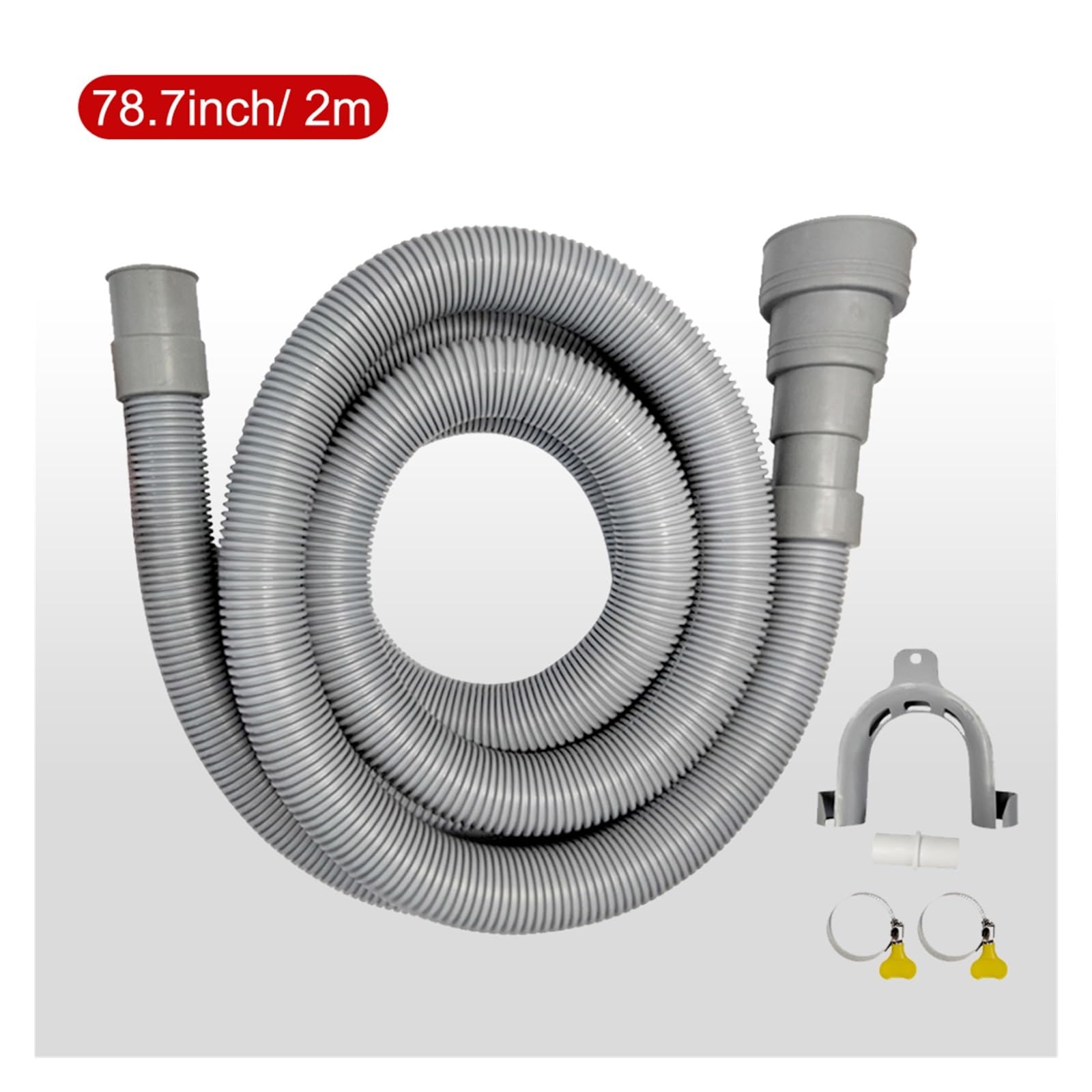 1 Tubo Di Scarico For Lavatrice E Lavastoviglie(Outlet Hose-2M)