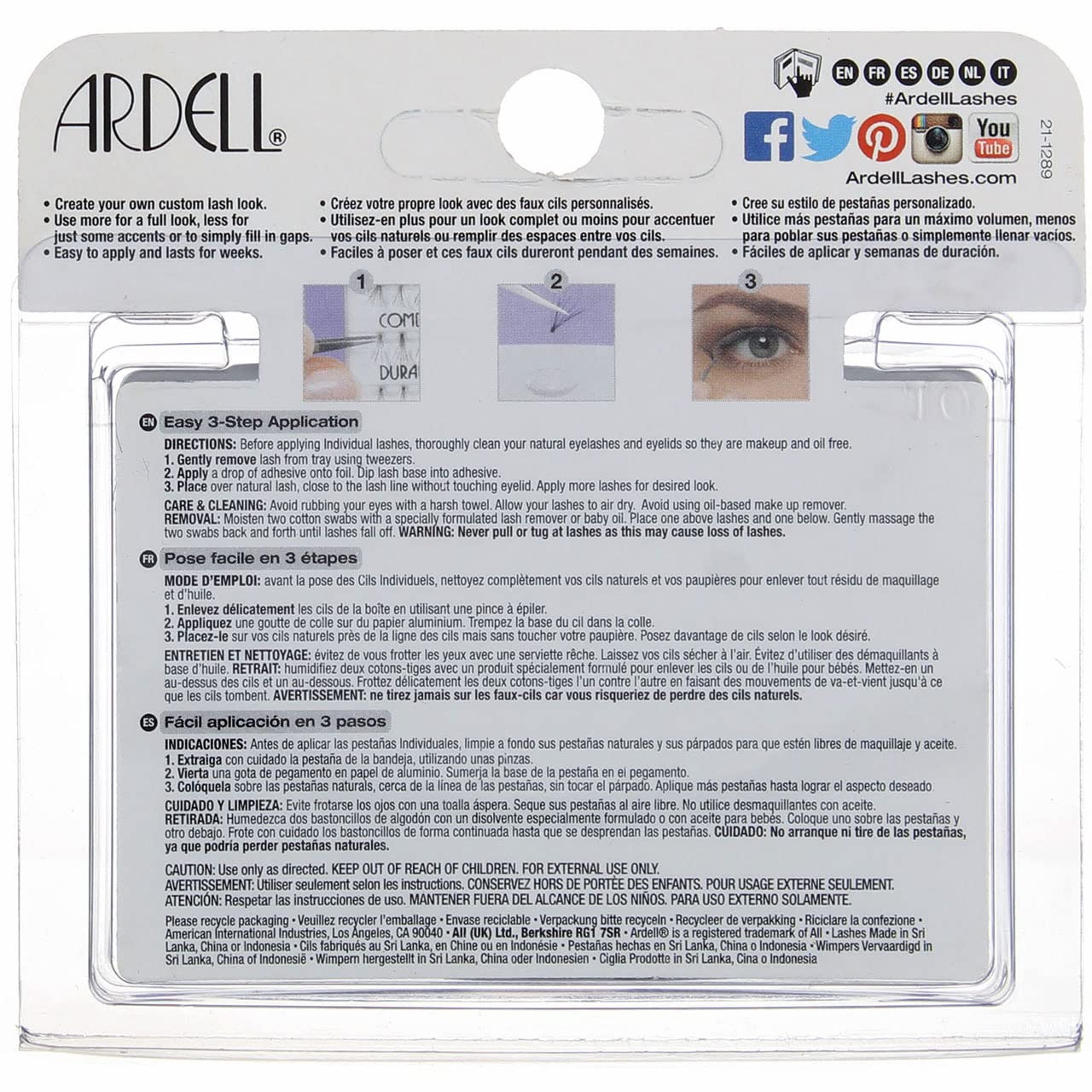 Ardell Duralash Naturals Individual Lashes - Medium, 56-Count