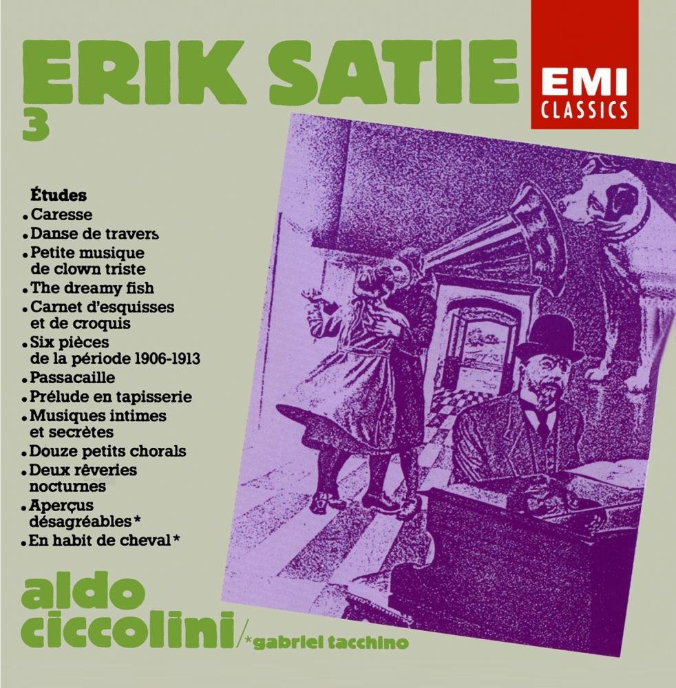 Satie: Piano Works Vol 3 Etude [Audio CD] Satie, Erik and Erik Satie