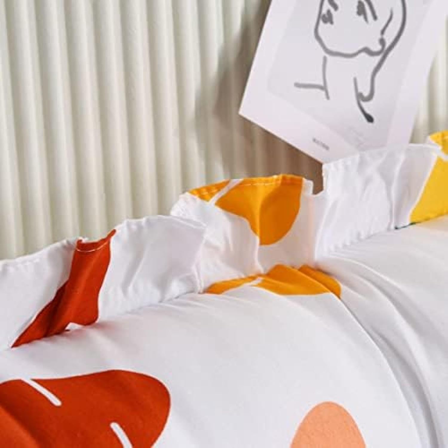 大型 ヘッドボードクッション ホワイト ウェッジ ベッドレスト 読書用クッション 長椅子用クッション 三角形 ヘッドボードウェッジク