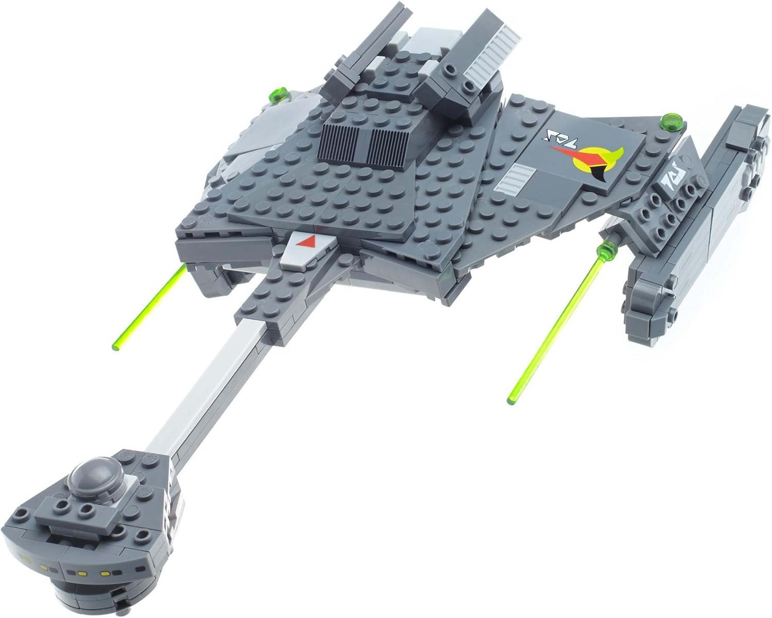 Mega Bloks Star Trek Klingon D7 Battle Cruiser Collector Construction Set
