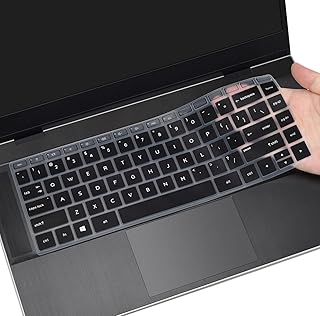Keyboard Cover for HP Envy X360 2-in-1 15.6" 15t-ew 15-ew 15-ey 15-ey0013dx 15-ey0023dx 15-ey0000 15-ew0013dx 15-ew0023dx 15-ew0797nr 15t-ew000 15z-ey000, HP Envy X360 Keyboard Protective Skin, Black