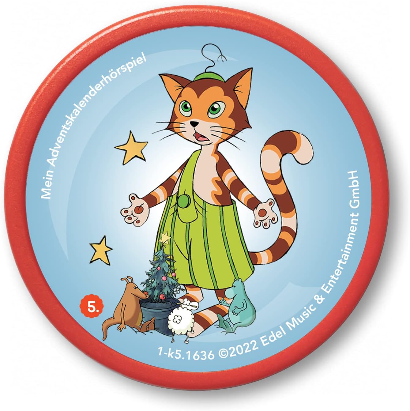 Kekz 5: My Advent Calendar Radio Play Audio Chip for Biscuit Hearers, Pettersson and Findus for Children from 3 Years, Playing Time Approx. 124 Minutes