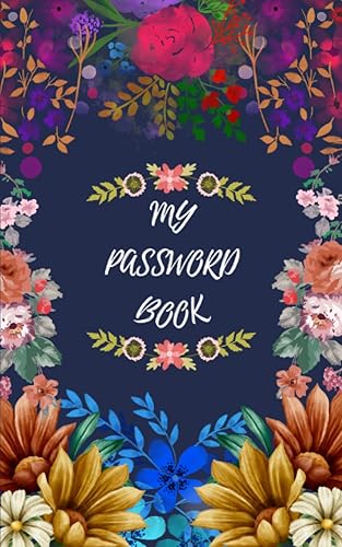 Secure Password Book: Password book, Small password book, Password book with alphabetical tabs, Password journal, Password keeper, Password notebook, ... order A-Z tabs, Password notebook