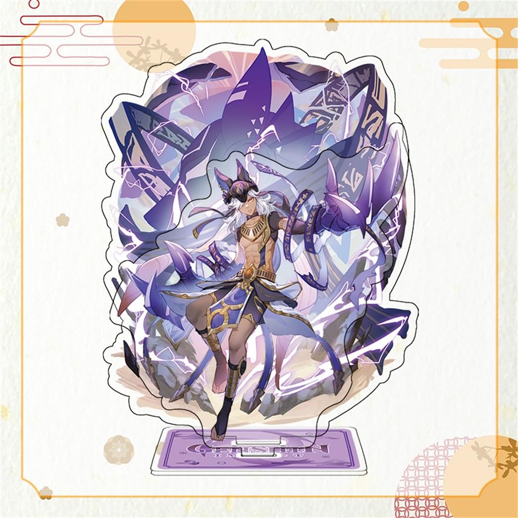 原神 GIGO アクリルスタンド 雷電 放浪者 アルハイゼン ニィロウ Amazon.co.jp: 原神 グッズ ナヒーダ 放浪者 アクリルスタンド