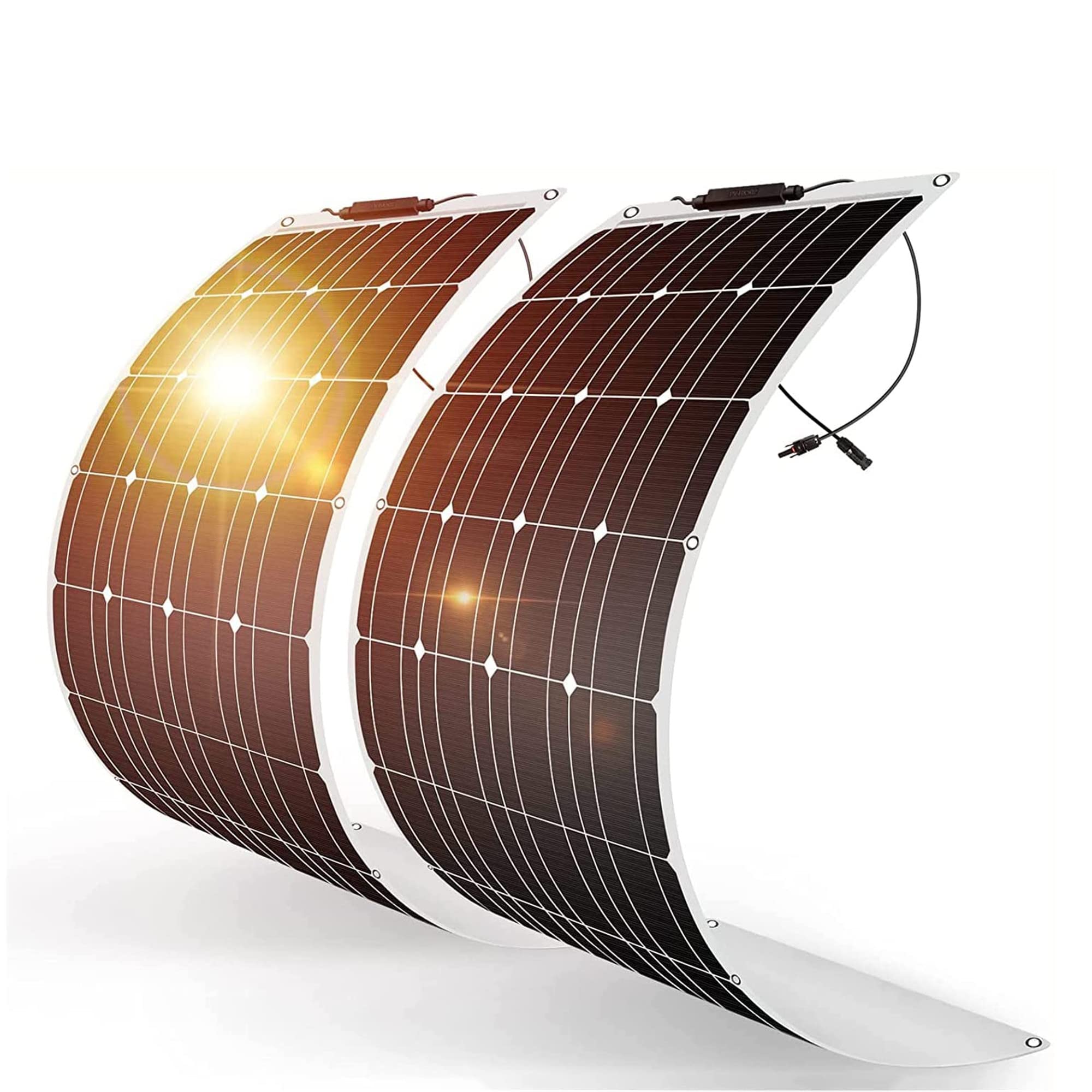 Buy Flexible Monocrystalline Solar Panel, 300W x 2 Solar Panel Kit