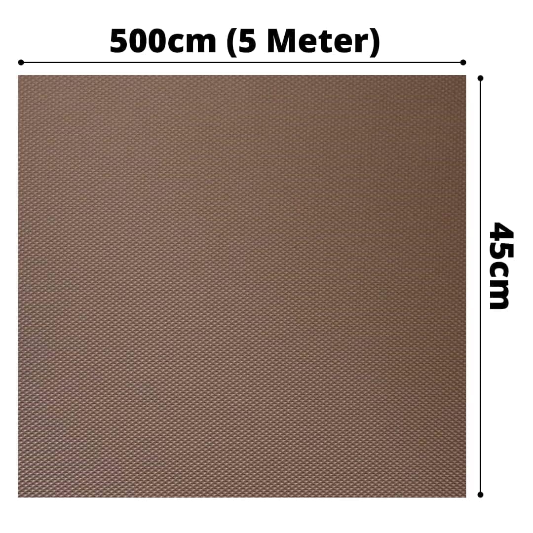 KayJen Anti-Slip Drawer Mats - CoffeeBrown -3