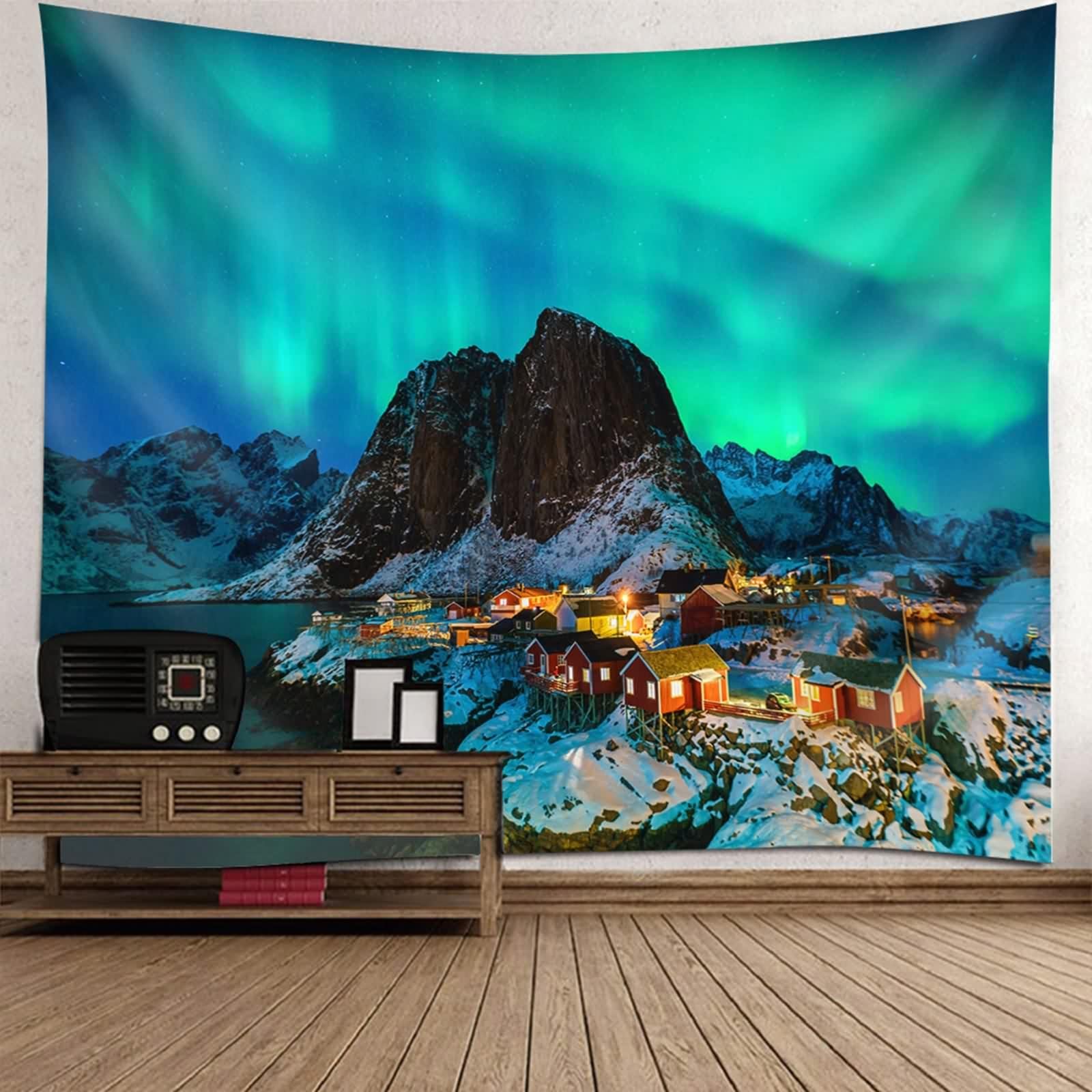 Tapisserie Paysage Nature Aurora 240x220cm pour Décoration Salon