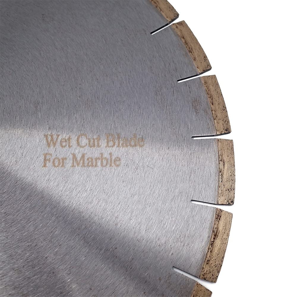 Hoja de Sierra de Diamante Premium, 350 mm Mármol silencioso Hojas de Sierra de Diamante Diamante Disco de Corte de mármol Profesional Hoja de Corte de Piedra for Granito Concreto Piedra