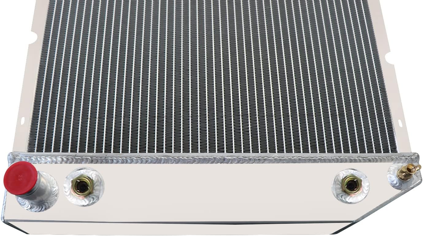 Aluminum Radiator for 2004-2016 Chevy Express GMC Savana 2500 3500 4500 4.8 6.0, 3 Row Radiators 2005 2006 2007 2008 2009 2010 2011 2012 2013 2014 2015