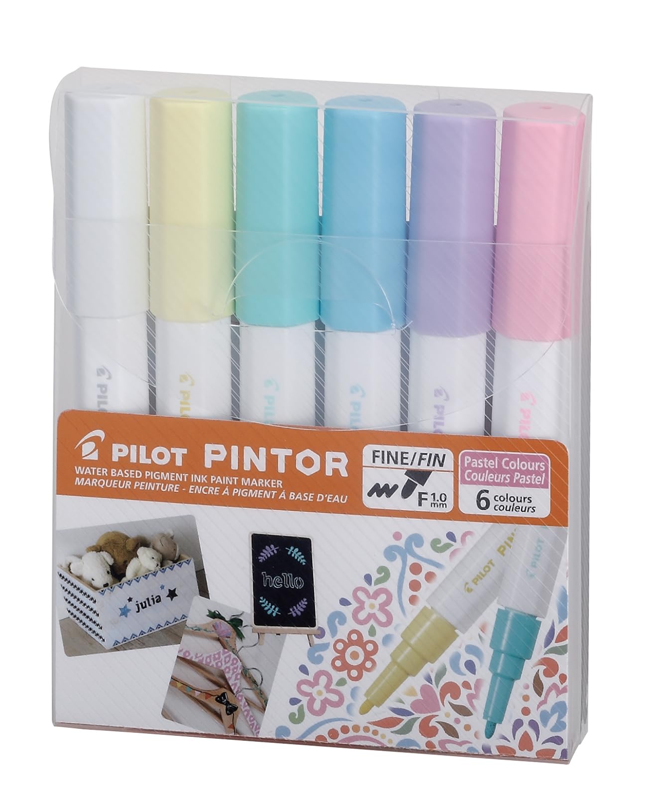 PINTOR-B-6 Color set (Metalik