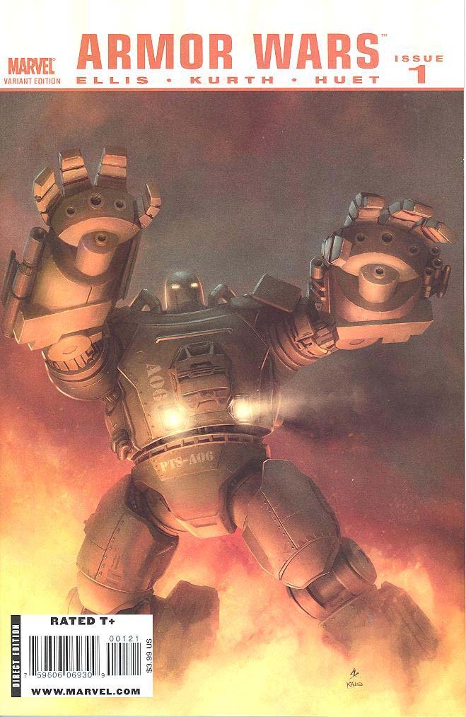 Ultimate Comics Armor Wars 1 125 Pacheco Villain Variant