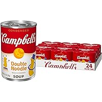 Vista 8 de Campbell's Sopa condensada de fideos con queso cheddar para niños, lata de 10.5 onzas
