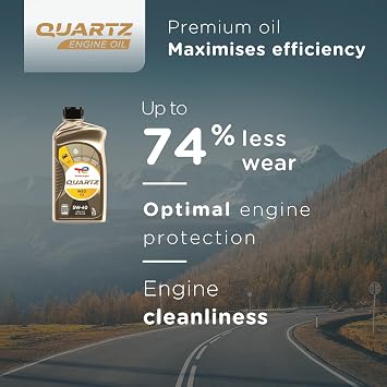 TotalEnergies QUARTZ INEO C3 5W40 Advanced Synthetic Motor Oil - ACEA C3, API CF/SN - Approved by MB-Approval 229.51, VW 505.00/505.01, PORSCHE A40-1L