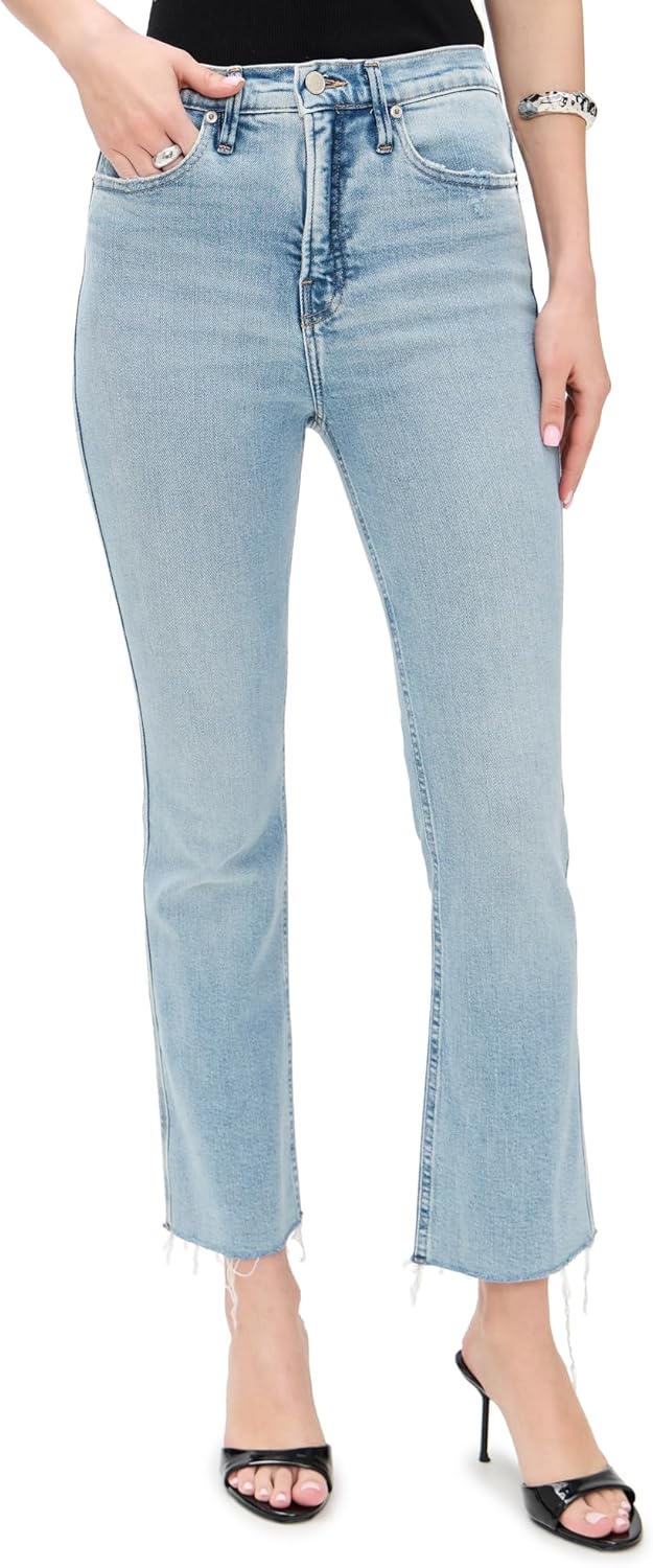 GOOD AMERICAN KICK FLARE JEANS