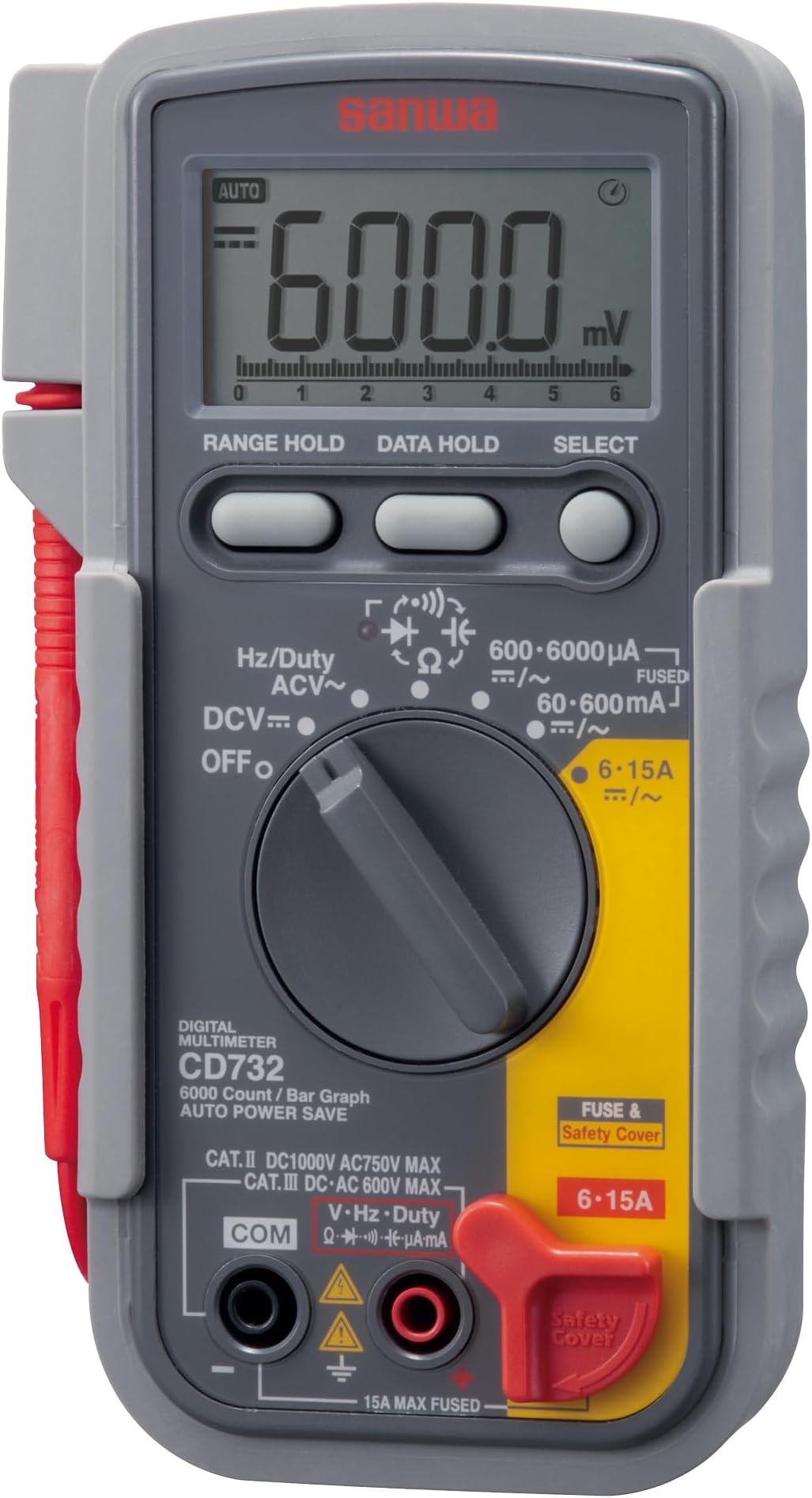 Sanwa CD732 Digital Multimeter (MADE IN JAPAN)