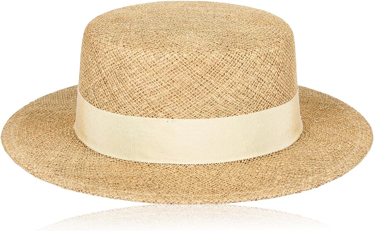 2026 Luxury Handmade Raffia Straw Hat for Women,Fashion Beach Vacation Hat,Cruise Ship Accessories image 3