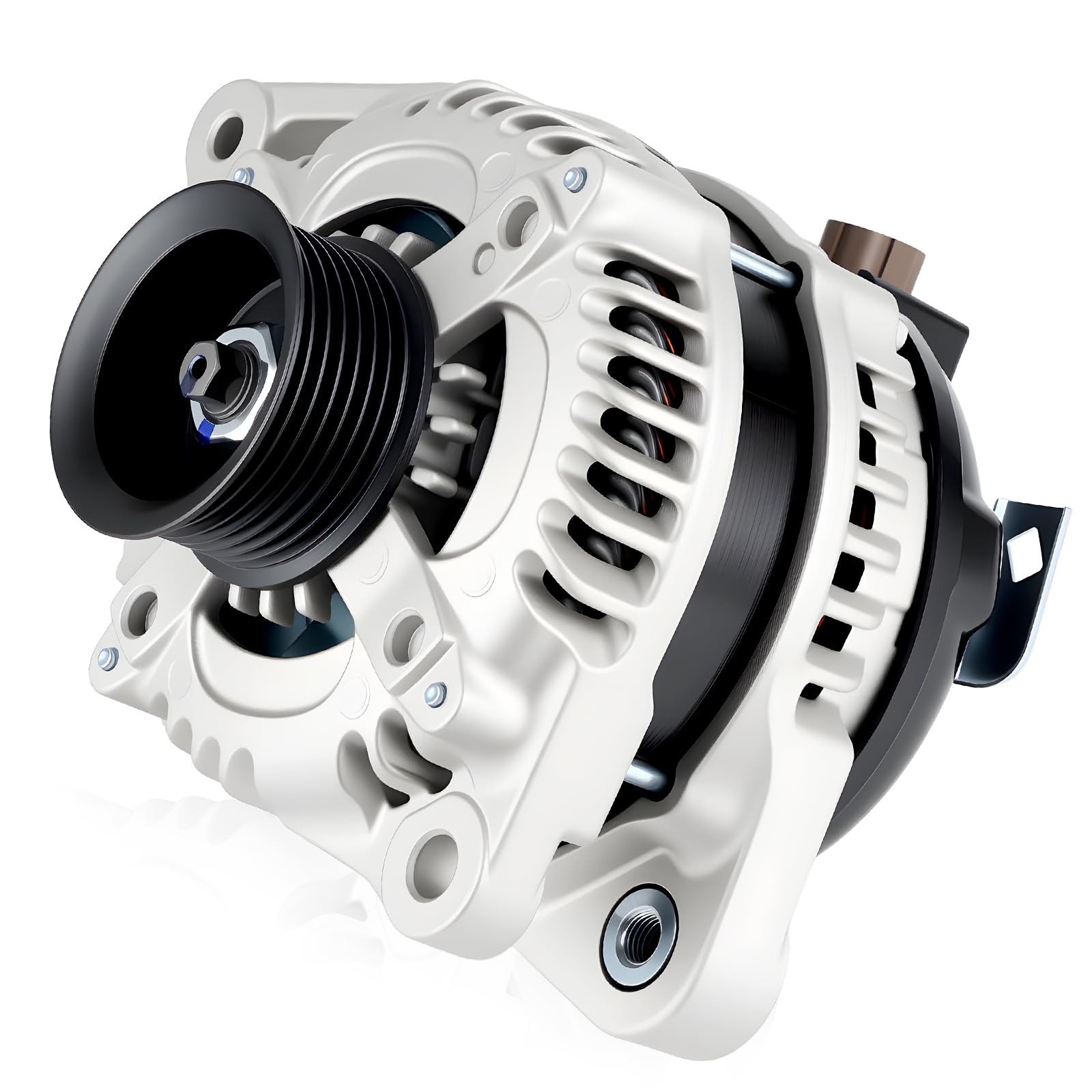11390 Car Alternators Fit for Honda Accord 2008-2012 Alternator, for Acura TSX 2009-2014 Alternator L4 2.4L Automotive Replacement Alternator 104210-5890, 31100-R40-A01-image-36