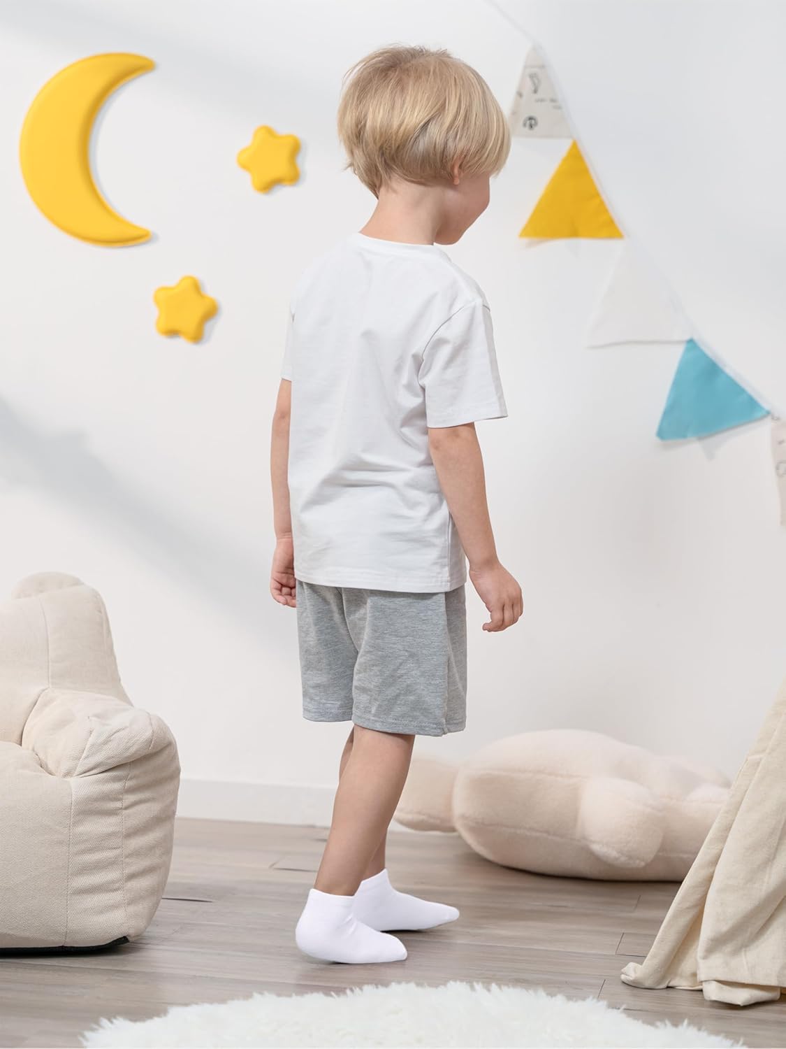 Cooraby 25 Pairs Kids' Socks Low Cut Socks Half Cushion Sport Ankle Athletic Socks for Boys Girls - Image 6