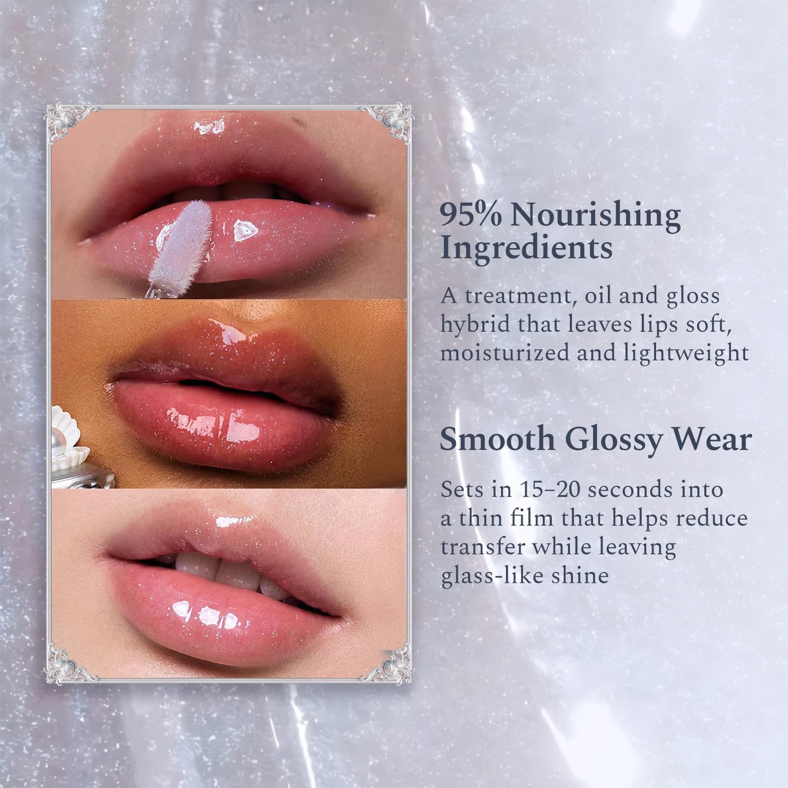 Amazon.com : Flower Knows Shell's Jewel Nourishing Lip Glaze