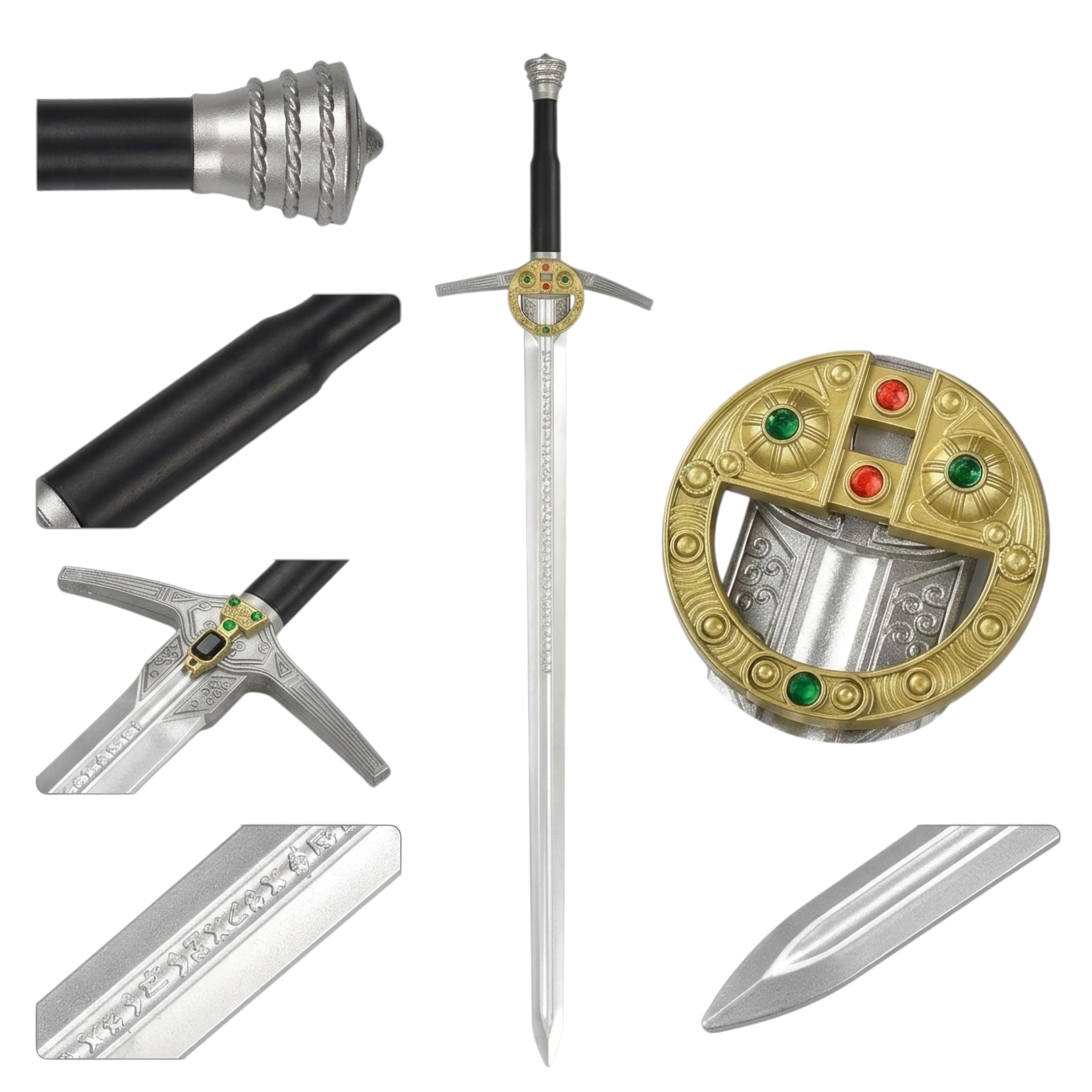 57 SPECIAL REPLICAS Schaumstoff Schwert - LARP Cosplay Requisite & Kostümparty Zubehör - Fantasy Wanddekoration - Schaumschwert ohne scharfe Kanten