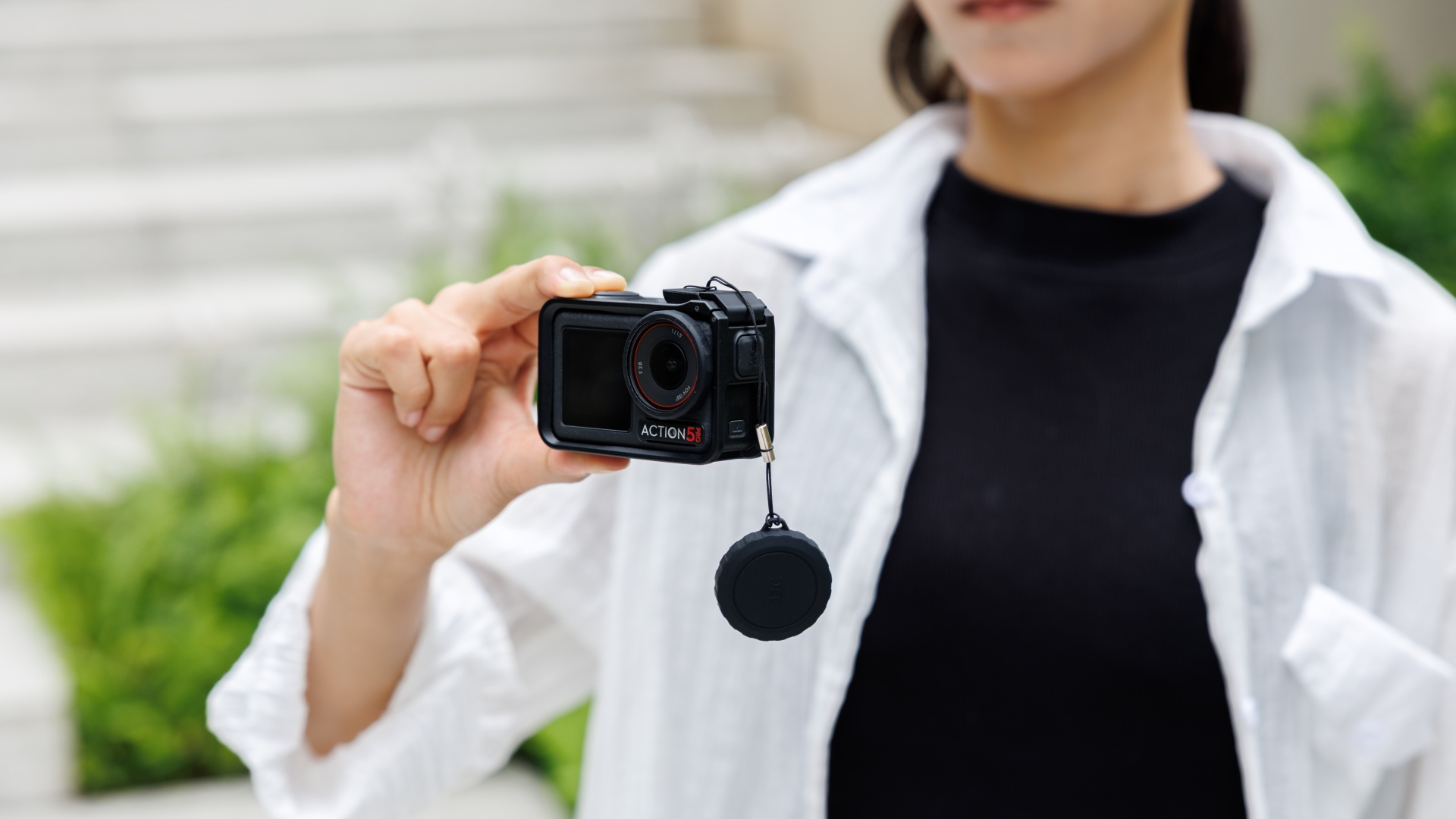 Coperchi Obiettivo In Silicone Per DJI Osmo Action 6 - 2 Pezzi, Protezione