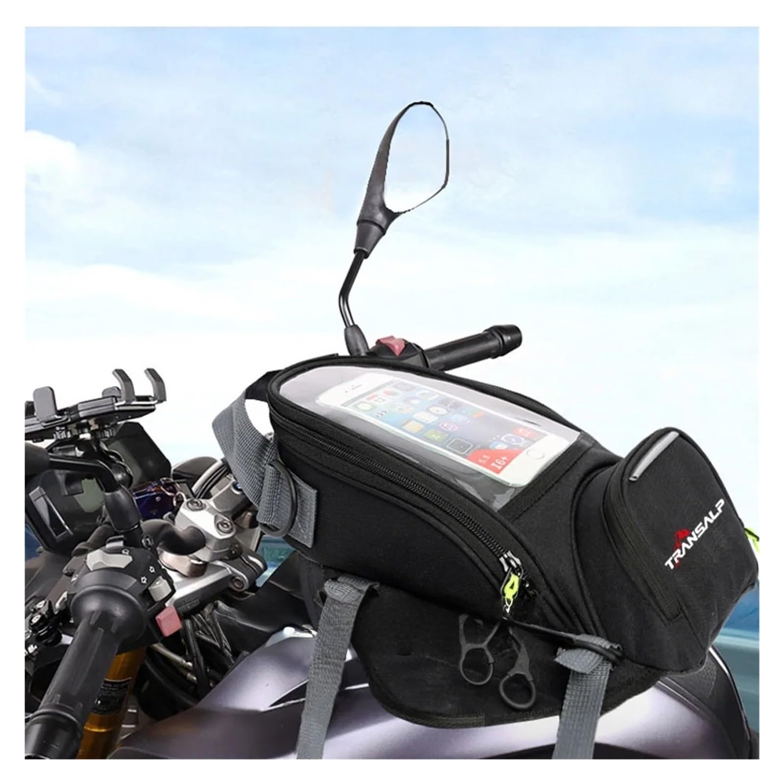 Borsa Moto Sicurezza Per XL750 TRANSALP 750 Borsa Magnetica Per Moto Da Viaggio Serbatoio Grande Schermo