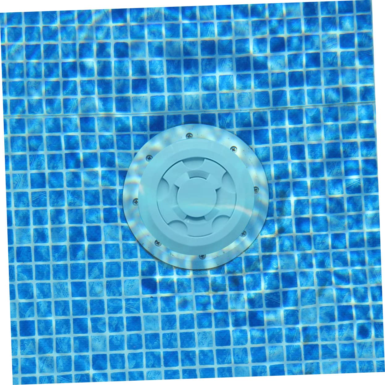 BESPORTBLE 5 Piezas Salida de Entrada de Agua de la Piscina y Filtro Cubierta de Drenaje colador Cubierta de desagüe del Piso de la Piscina desagüe de Accesorios de Piscina SPA