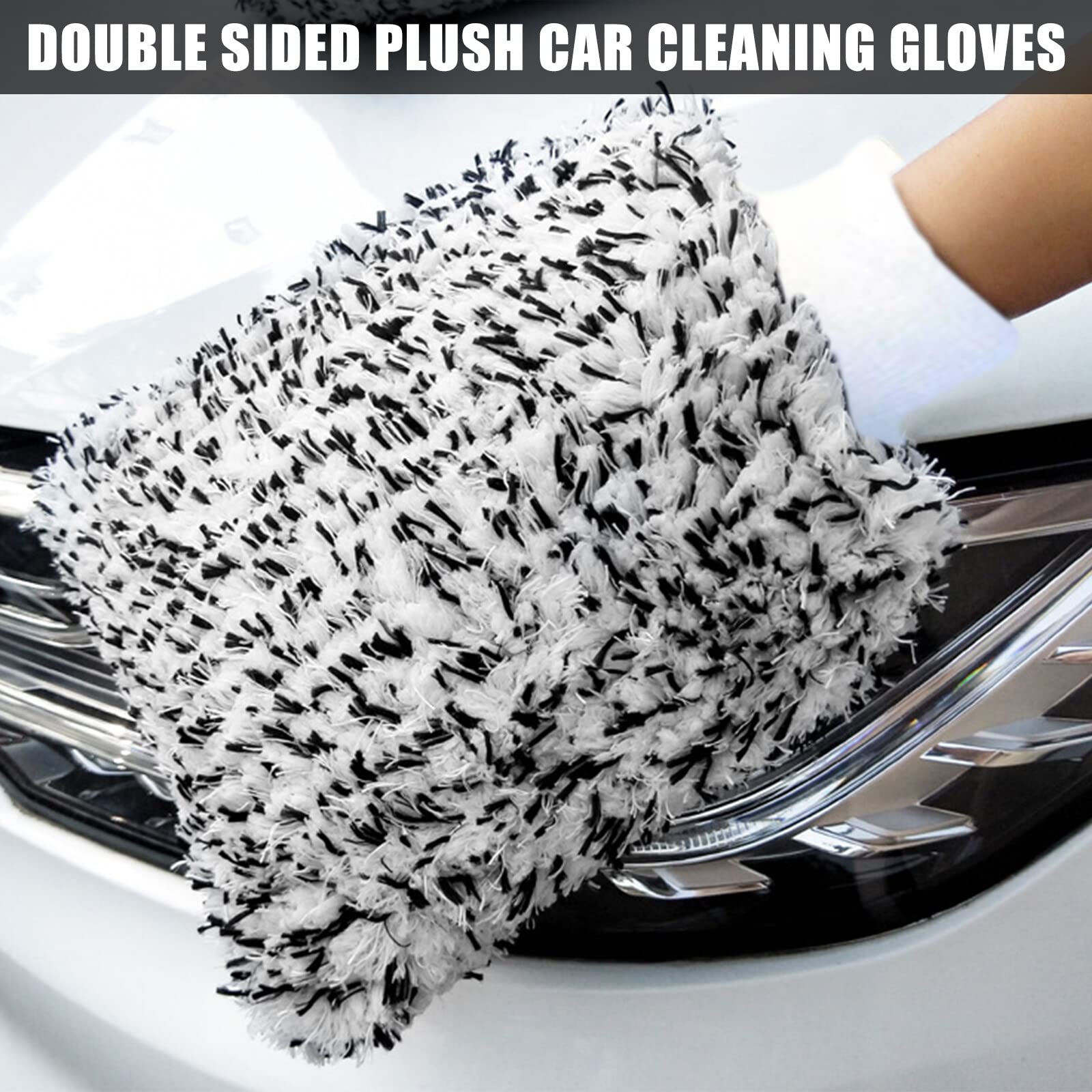 Set 2 Spazzole Per Cerchioni In Microfibra - Pulizia Delicata E Senza Graffi