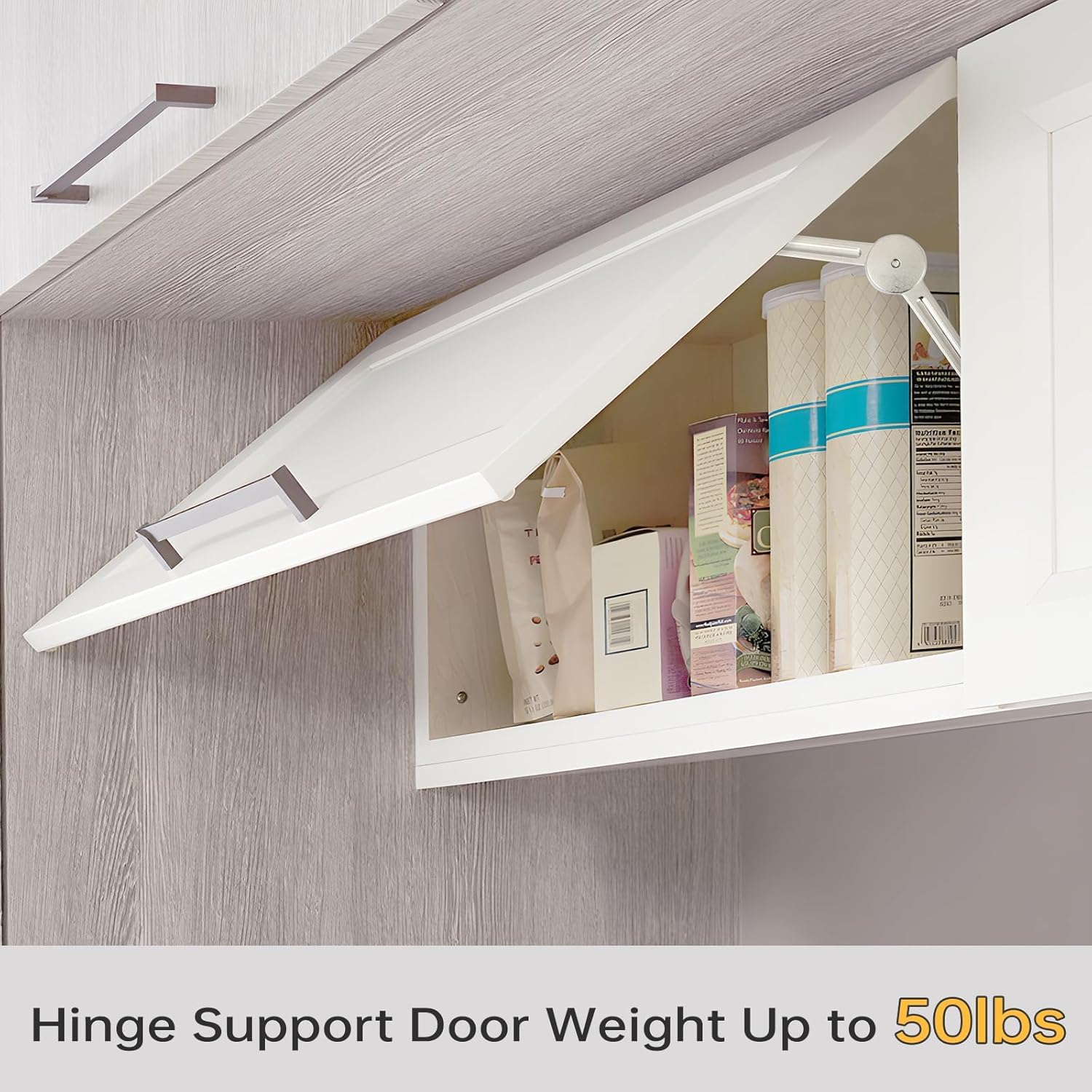 Adjustable Lid Hinges - Smooth Cabinet Operation -5