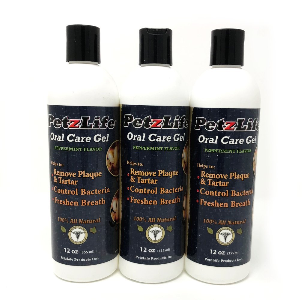 Petzlife Oral Care Gel Original Peppermint Flavour 12oz/341ml (Pack of