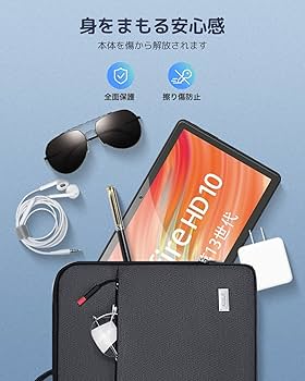 Amazon.co.jp: Fire HD 10 タブレット 第13世代 用 強化ガラスフィルム