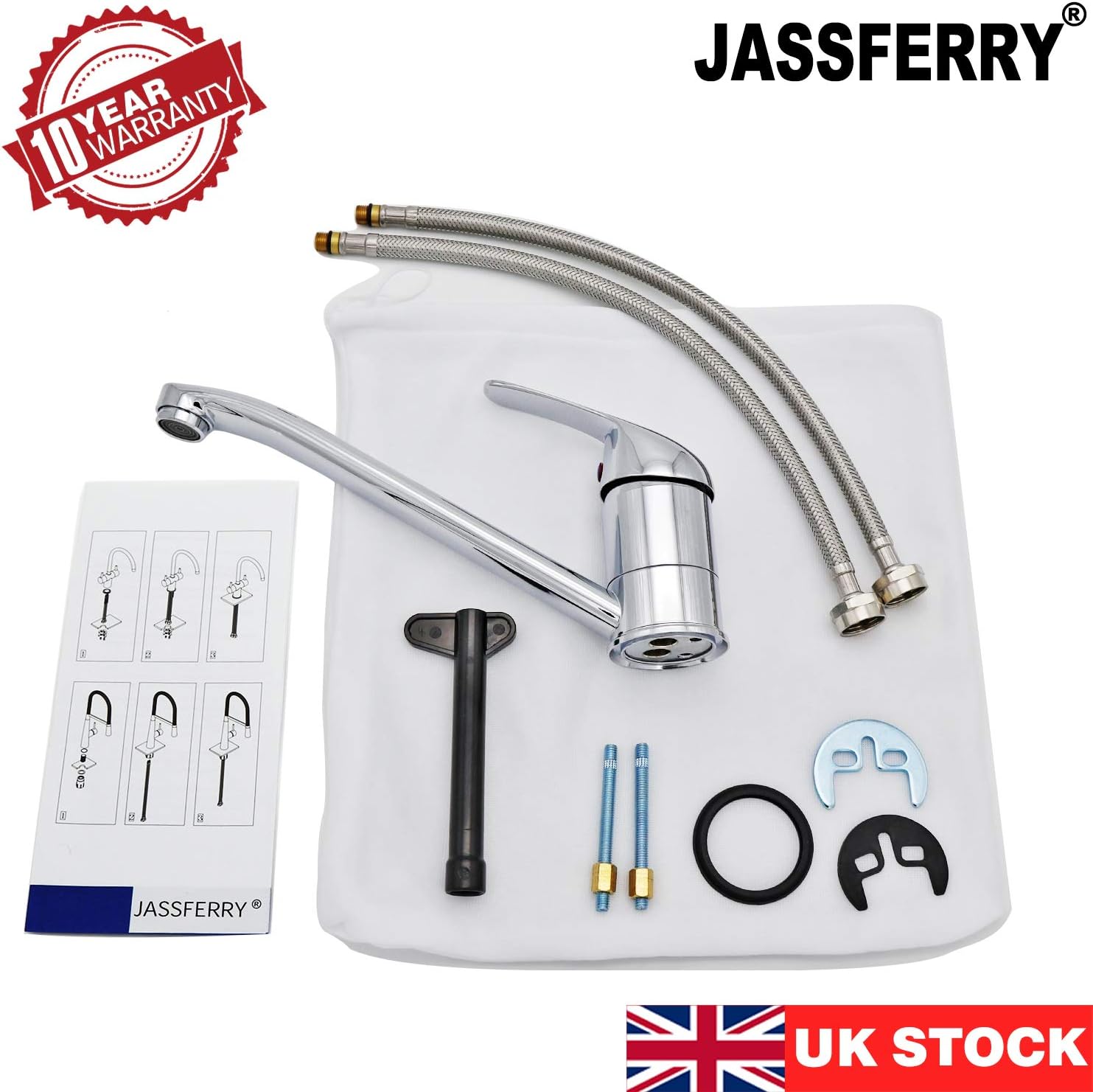 JASS Ferry Traditional Kitchen Sink Tap Mixer Monobloc Single Top Lever
