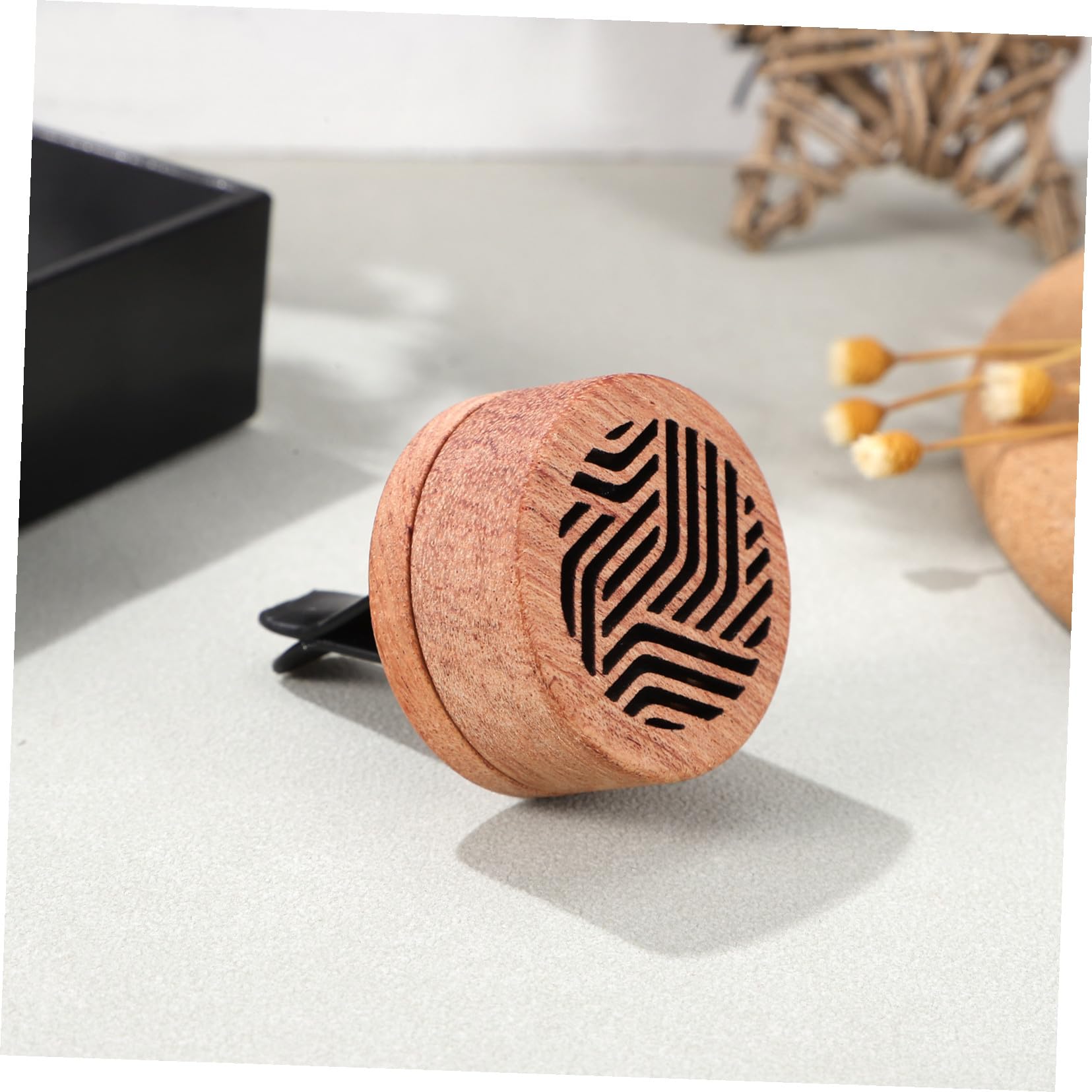 PLAFOPE 5 Pz Diffusore Di Aromi Auto Mini Diffusore Per Oli Essenziali Incenso Diffusori Profumo Per Le Donne Medaglione Diffusore Di Profumo Clip Di Olio Essenziale Bottiglie Palissandro