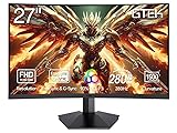 GTek 280Hz Gaming Monitor, 27 Inch Frameless Display...