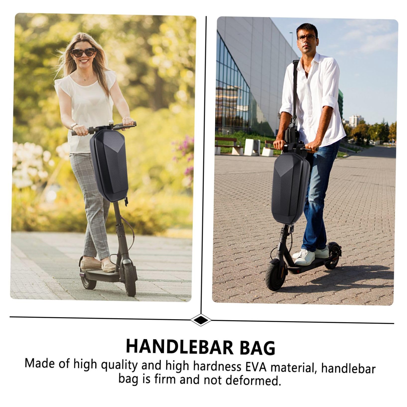 ABOOFAN wasserdichte Lenkertasche für Roller und Fahrrad Aufbewahrungstasche aus Hochwertigem Material Sicher und Langlebig Platz für Utensilien Kleine Tasche Verwendbar