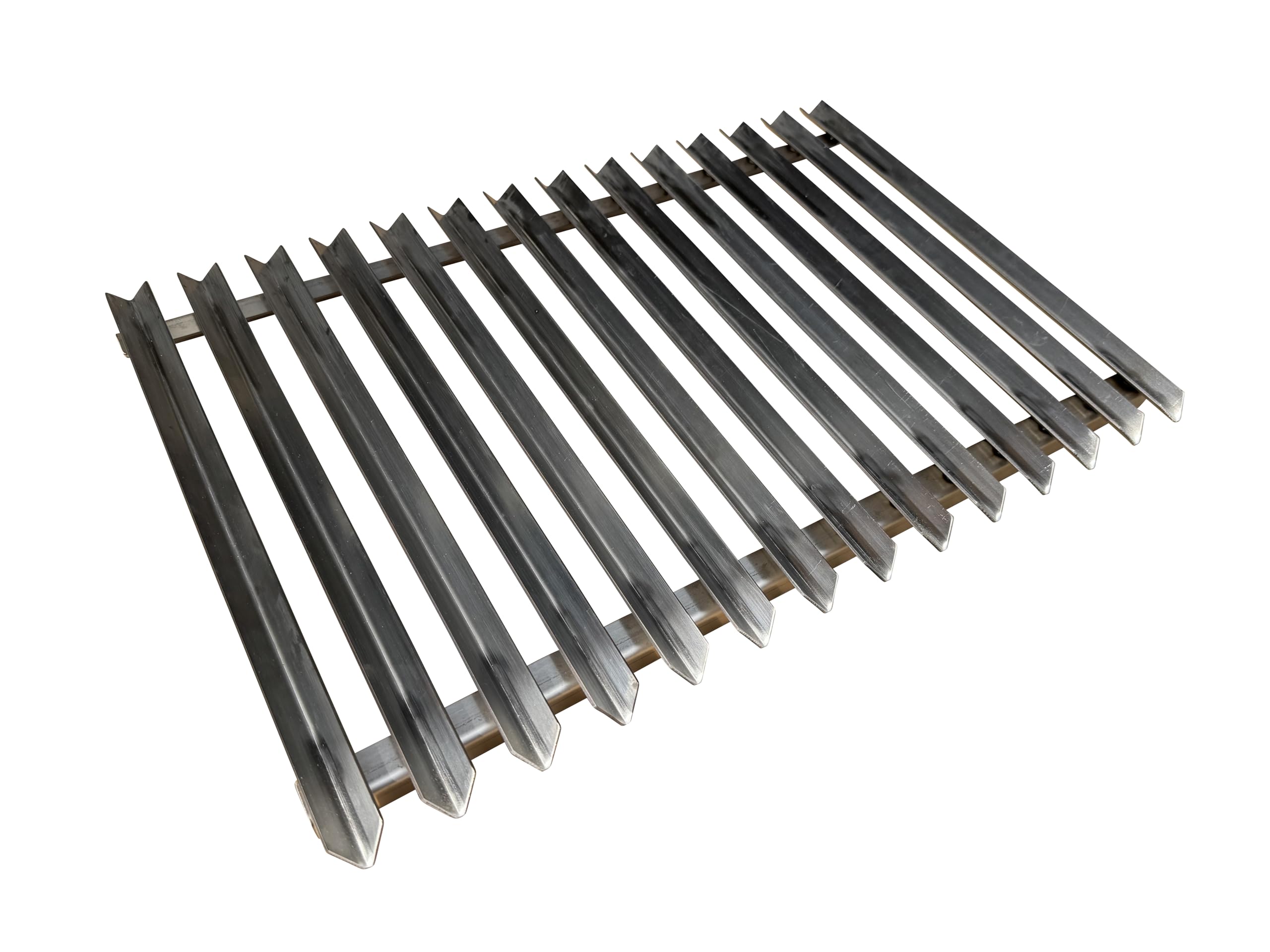 Stainless Steel Argentinian BBQ Replacement Grill Grate, Heavy-Duty V-Shape Design