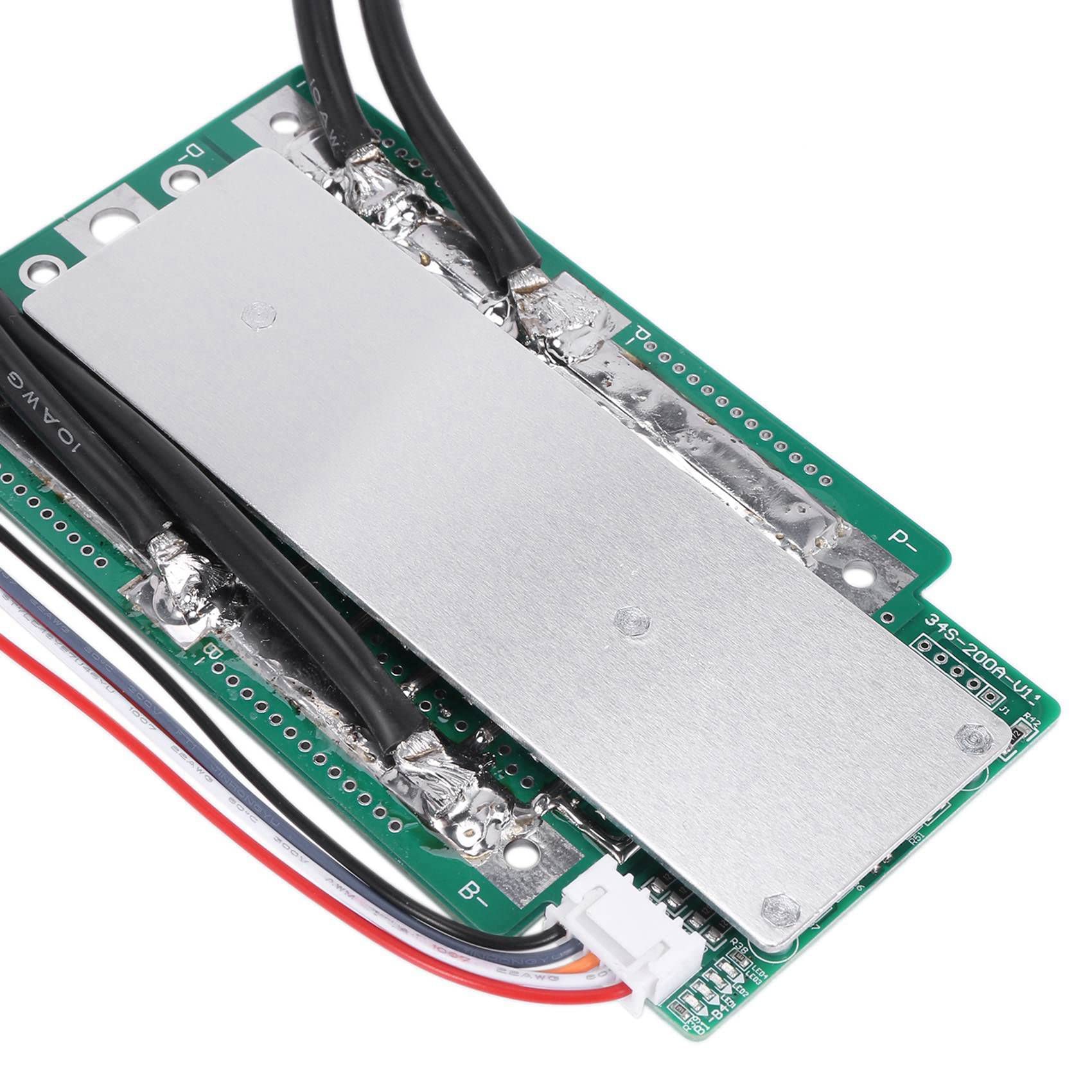 Bloepum 2X 4S 100A 3.2V LifePo4 Protection Board 12.8V Car Start Inverter PCB Protection Board