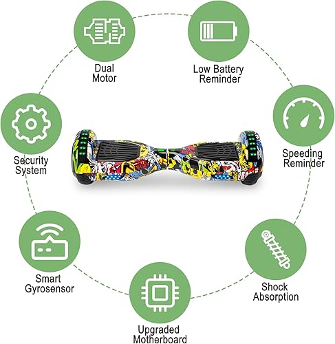 Miniatura 8 de UNI-SUN Accesorio de Asiento para Patinete, Patinete con Go Kart para Niños, Niños, Adultos, con Luces LED Coloridas, Bluetooth