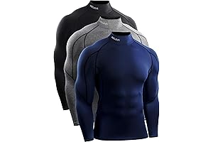 Men's Compression Shirt 3 Pack: Your Activewear Arsenal
