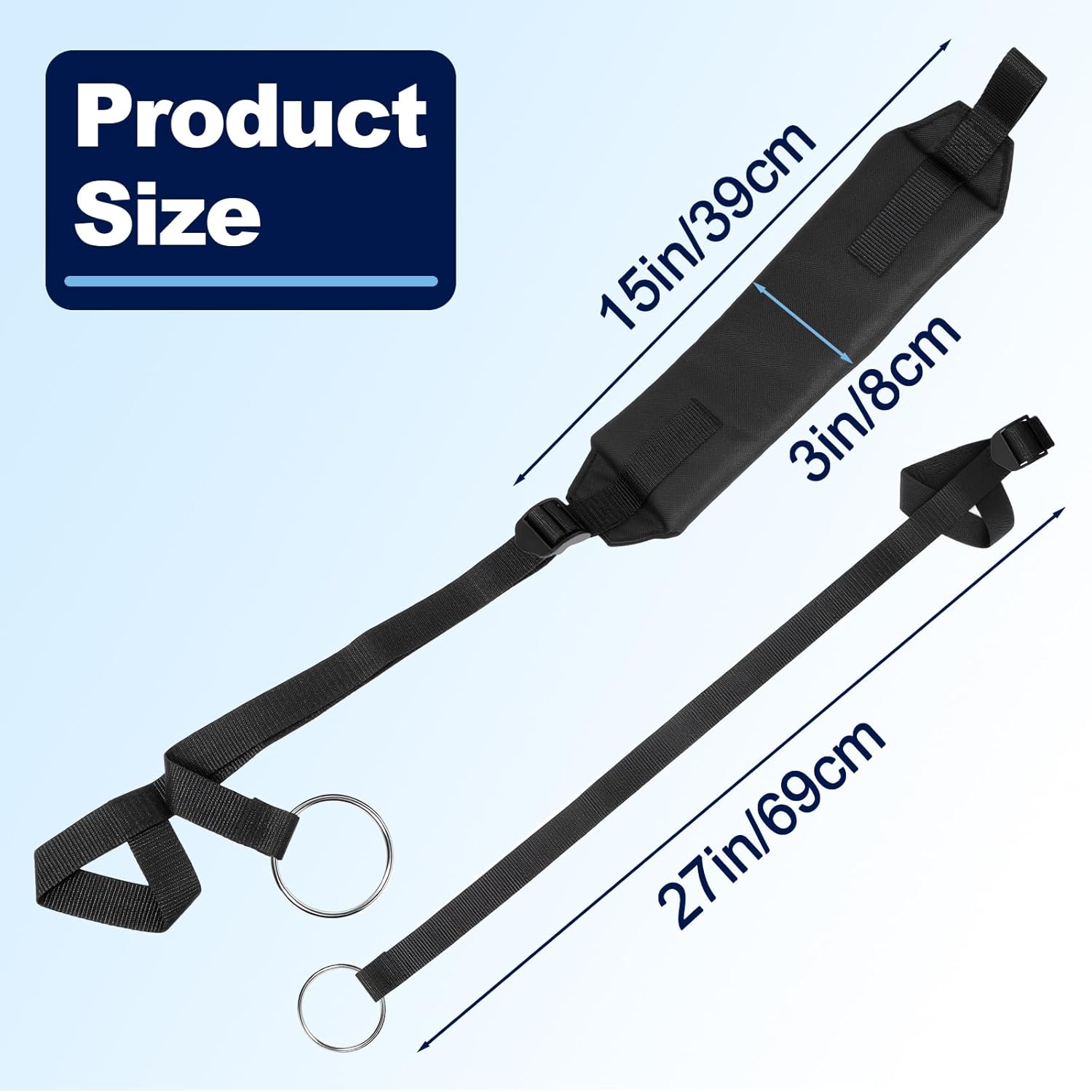 2PCS 4244-710-9005 Blower Harness Straps Compatible with STIHL Backpack Leaf Blowers BR350 BR430 BR450 SR430 SR450, Replace for 42447109005