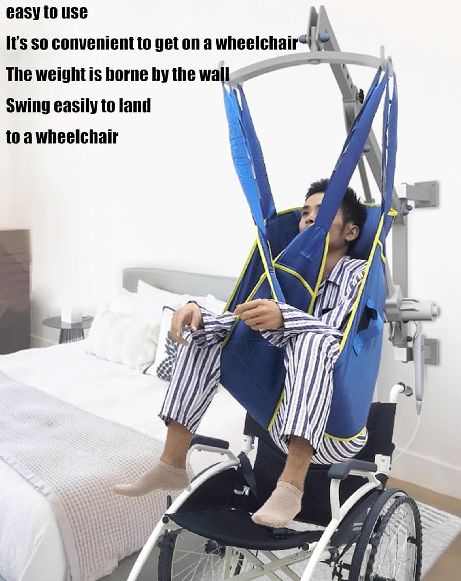 Arnés Elevación Paciente Cuerpo Completo,Grúa De Paciente,Eslinga De Elevación,Elevación Paciente Cuerpo Completo,