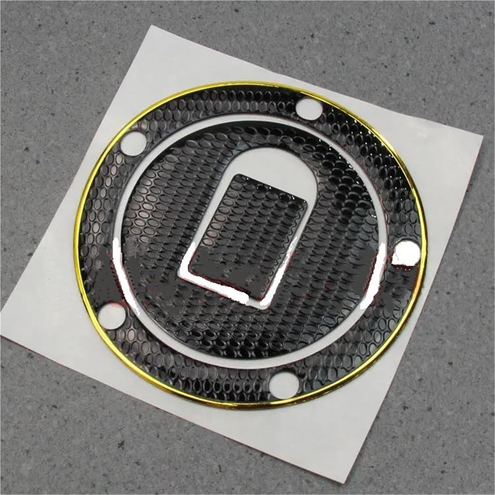 Ysdsls Gold Motorcycle Fuel Gas Oil Cap Pad Decals Sticker For Ninja For Zx-6R 636 9R 10R For Zx636 For Z750 For Z1000 1999-2006(Gold)