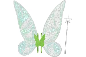 Wicked yet Sexy Dark Green Fairy Wings for the Ultimate Halloween Costume